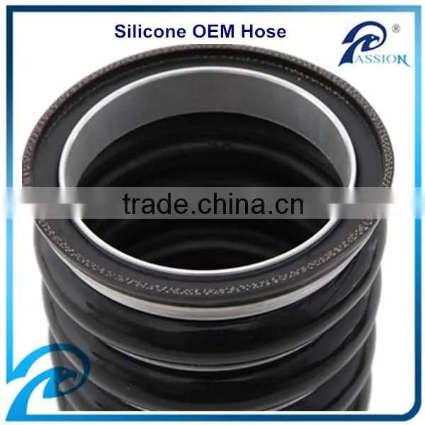 Black Fitting Auto Truck Parts Silicone Radiator Rubber Hose photo-3
