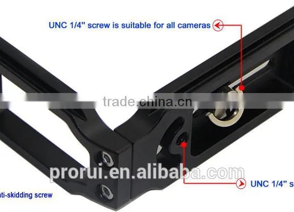 China Cheap but Good L Bracket Plate Quick Release Camera Plate MPU-100L photo-3