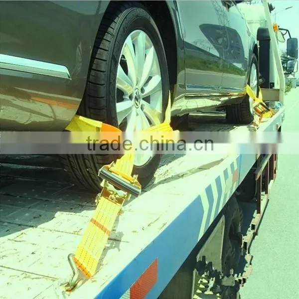 IOS 9001 and CE Certification 10T Cargo Lashing Belt With Hooks Quality Choice photo-3