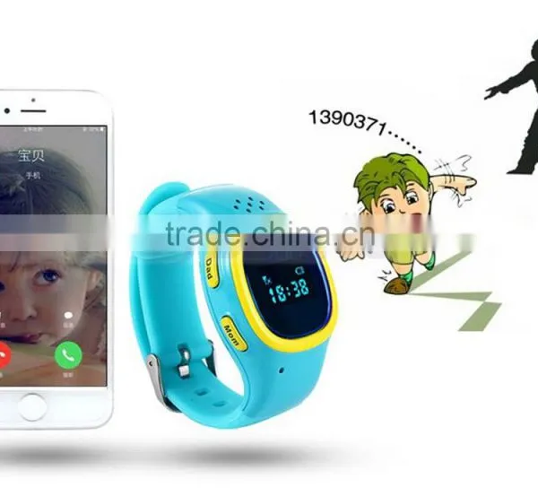 SOS GPS Child Smart Watch Intelligent Kids Tracking Device Watch for Children Baby Clock Gift photo-4