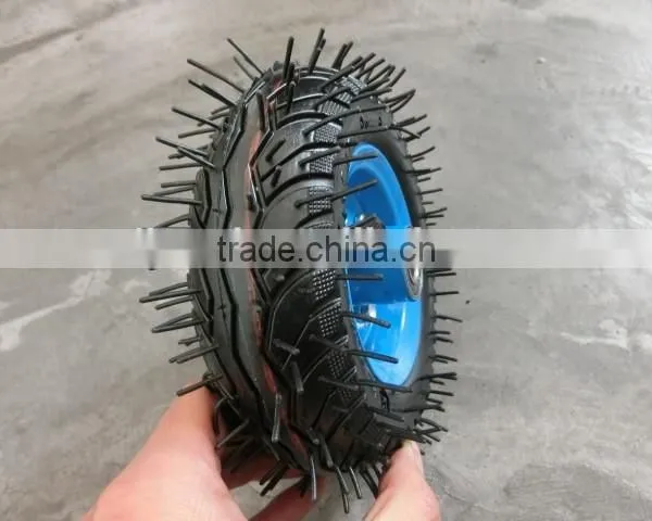 6x2 Rubber Wheel for Trolley Use 6"" Pneumatic Rubber Wheel photo-5