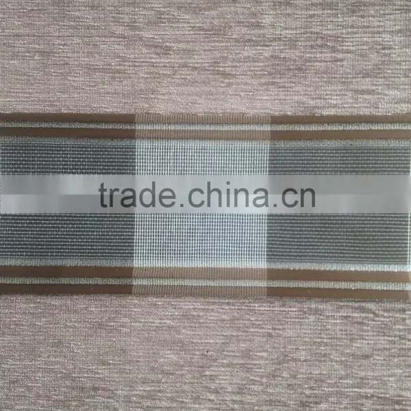 Blackout Feature and Window Location Chenille Zebra Blinds Fabric photo-3