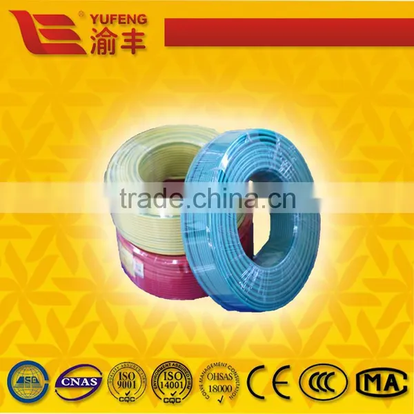 Single-core Copper Conductor 4 Mm2 PVC Insulated Cheap Electric Wire