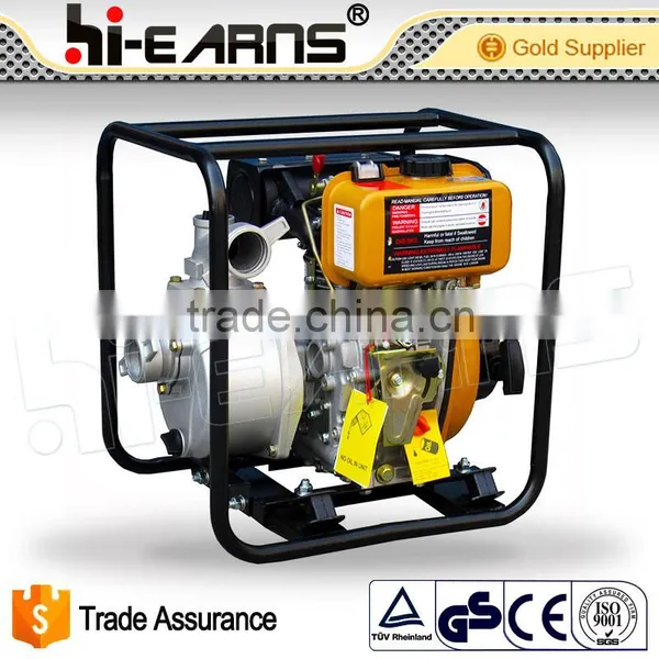 2 Inch Diesel Water Pump,electric Starting Changchai Red Color