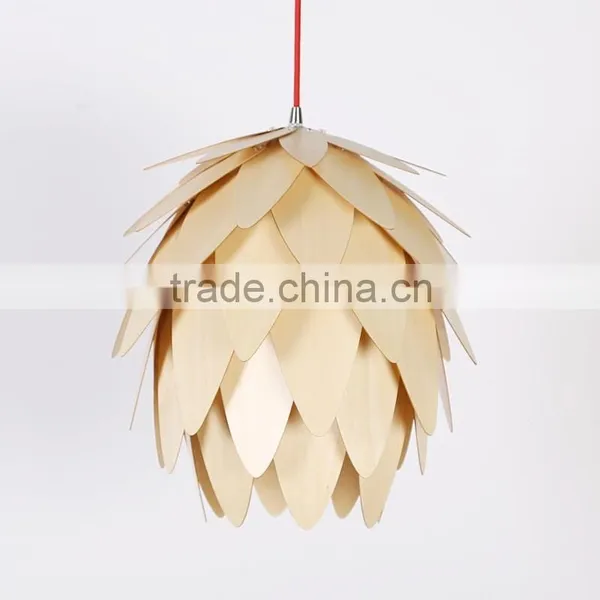 Wooden LED Pendant Light JK-8005B-29 China Supplier High Quality Indoor Pendant Lamp Wooden Lights photo-2