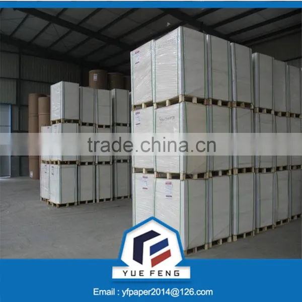 Fuyang High Brigthness Coated Duplex Board Craft Back Paper photo-6