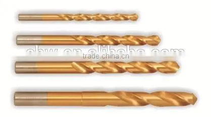 HSS DIN338 M2 Good Quality Industrial Titanium Straight Shank Drill Bits