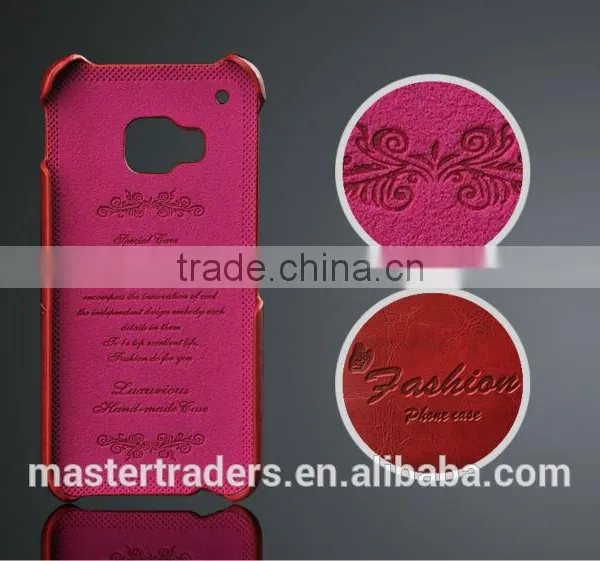 Original Fashion Wax Grain PU Leather Back Cover Case With Card Slot For HTC One M9 MT-3556 photo-6
