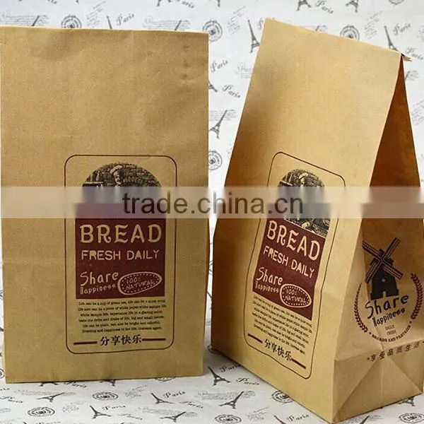 Cheap Wholesale High Quality Lamination Bread Paper Bag photo-2