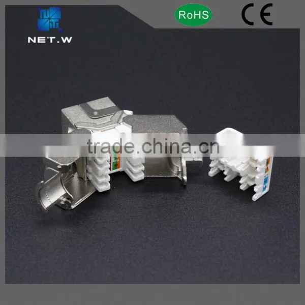 Cat6 Cat7 Shield Rj45 Keystone Jack photo-3