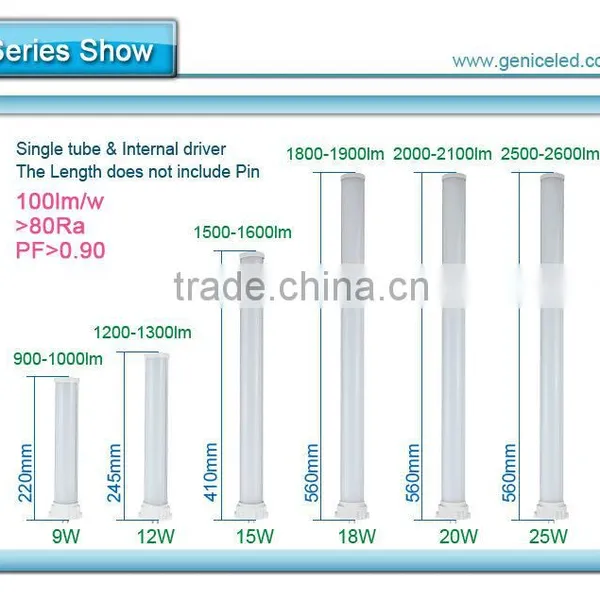 Factory Directly GY10Q LED PL Tube, LED Fpl Lamp photo-6