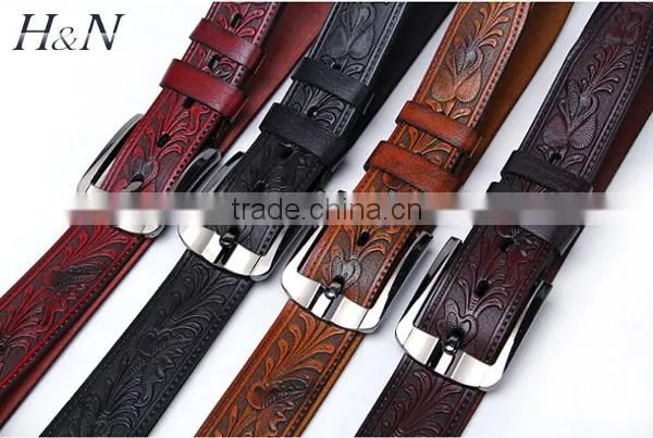 2014 China Supplier Reversible Men's Genuine Leather Belts