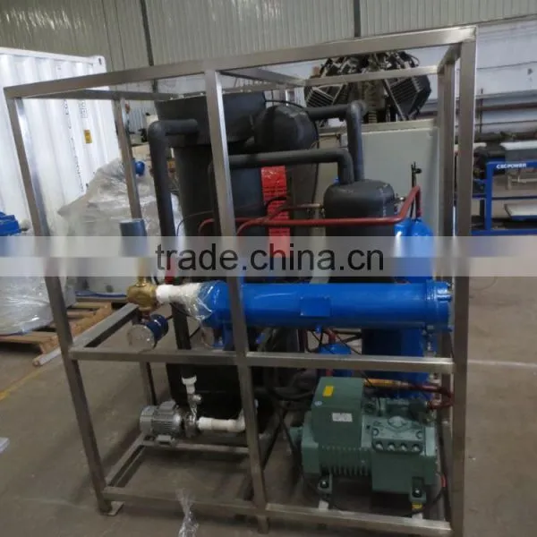 CSCPOWER High Quality 1T/day Cylinder Ice Maker From Guangzhou Factory photo-3
