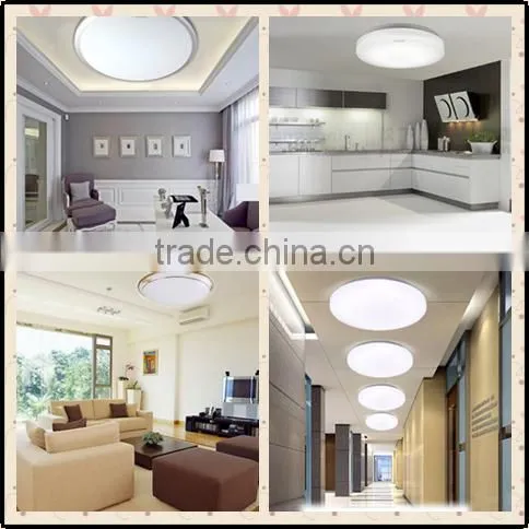 Bathroom Use Oyster Plastic Lid 18W Led Ceiling Light With Radar Sensor photo-5