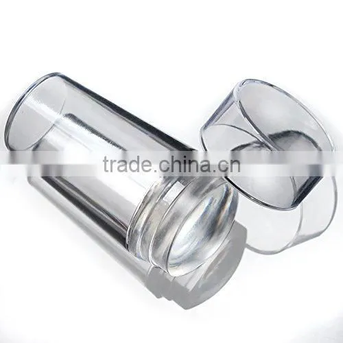 2016 New Silicone Transparent Stamp Nail Art Scraper Image Transfer Manicure Tool photo-2