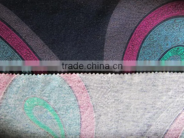 2015 Hot Sell Printed 100% Viscose Spandex Fabric photo-3
