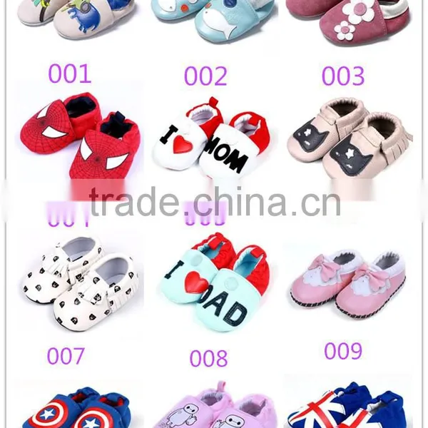 Baby Oxford Shoes Soft Leather Baby Shoes photo-5