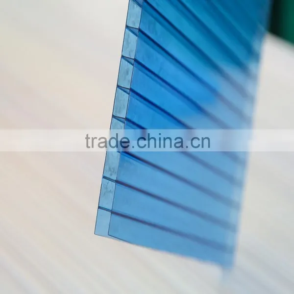 2.5mm Thick 8mm Unbreakable Anti-drop Polycarbonate Hollow Sheet for Sunshine House photo-3