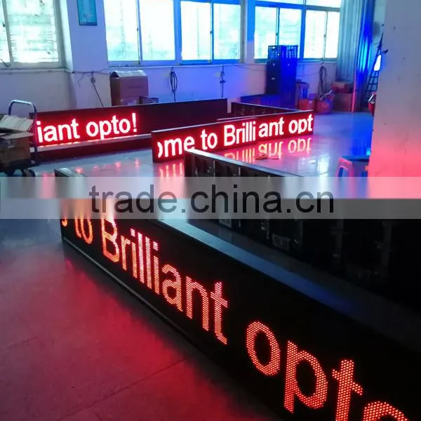 Small Pixel Indoor Single Red LED Strip for Advertising (P4) photo-3