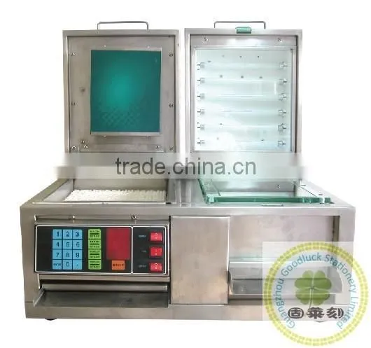 Good performance polymer stamp making machine