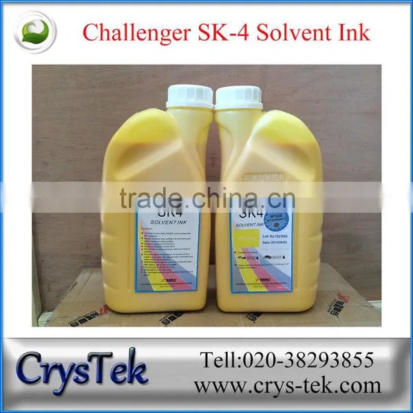 Challenger Sk4 Solvent Ink 1L or 5L Packing From Guangzhou Supplier photo-3