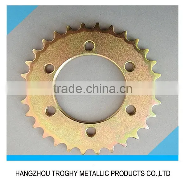 Motorcycle jawa sprockets with 8 teeth
