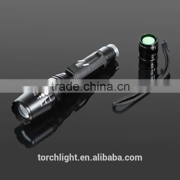 Best Price Adjustable Focus Beam CRE E LED Flashlights Torch 3 Mode photo-4