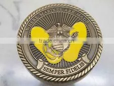 Factory Custom Metal Personalized Coin Cheap Price Marine Corps Metal Souvenir Coin photo-2