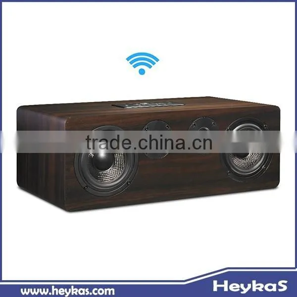 Home Theatre Music Wooden Box Stereo HiFi Wifi Airplay Speaker photo-3