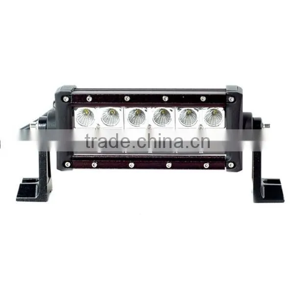 Hot Sale 7.5" 12v Amber & White Color 36w Led Light Bar With Flashing photo-2
