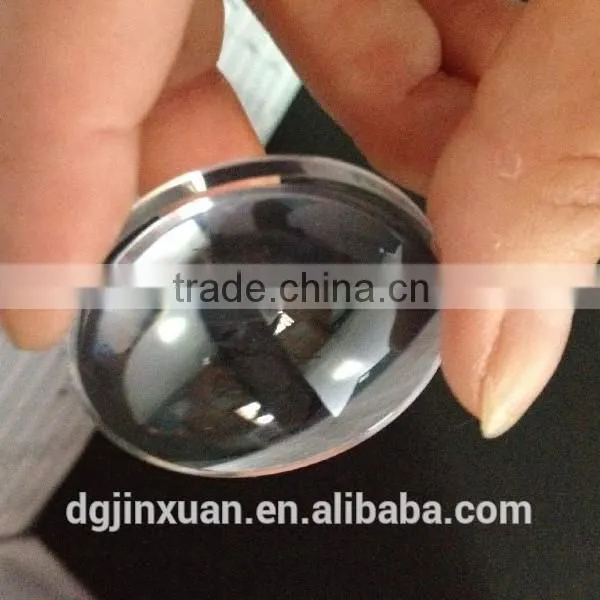High Quality Optical Acrylic Google Cardboard Biconvex Lens 37mm Diameter photo-6