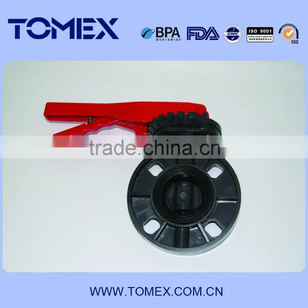 Factroy 10 Inch Pvc Butterfly Valve in Pipe System photo-5