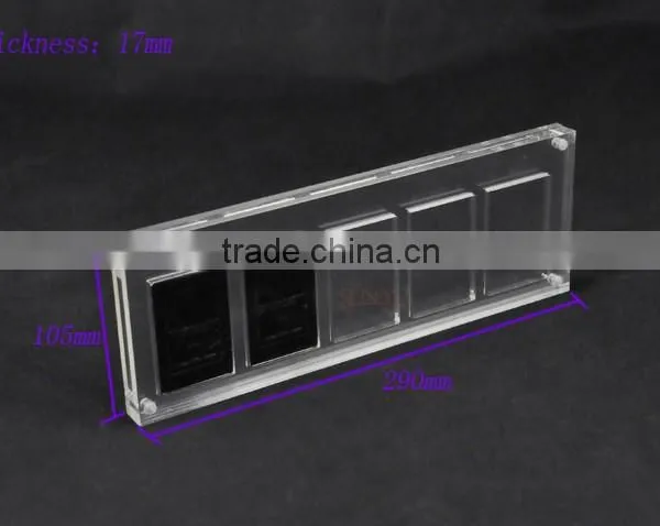 China Supplier Custom Acrylic Coin Display Stand photo-4