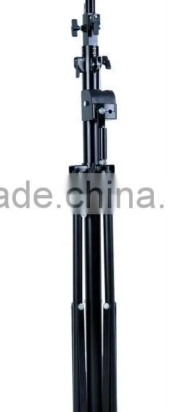 Max Height 4m Hand Winch Stand Adjustable Double Brace Led Light Stand/4m Tripod Light Stand photo-2