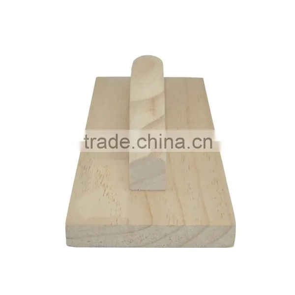 High Quality Solid Wood Pine Wooden Plastering Trowel Float Trowel photo-3