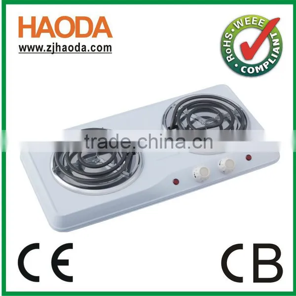 Electric Double Coil Spiral Stove