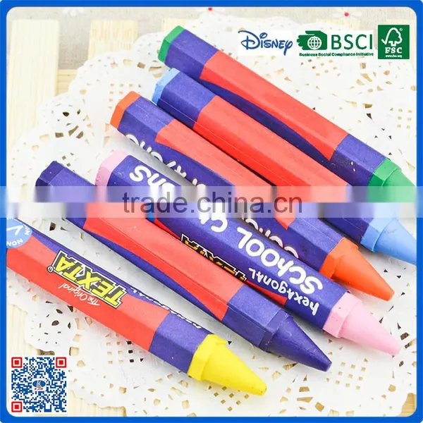 Hot Sale Personalized Kids Drawing Crayons 6 Pack in Promotion Package photo-2