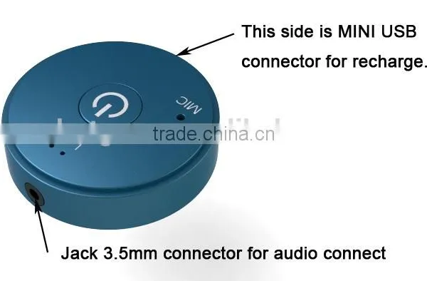 Bluetooth Music Audio Stereo Receiver for Car AUX IN Home Speaker photo-2