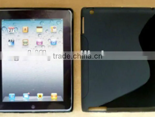Hot Selling S-type TPU Case for IPad 3 (hello Kitty Cover Case for Ipad 2/for Ipad Case/TPU Case for Ipad)