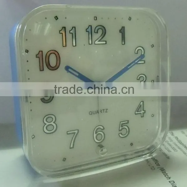 Simple Modern Design Table Sweep Clock Snooze Beep Crescendo Sound photo-2