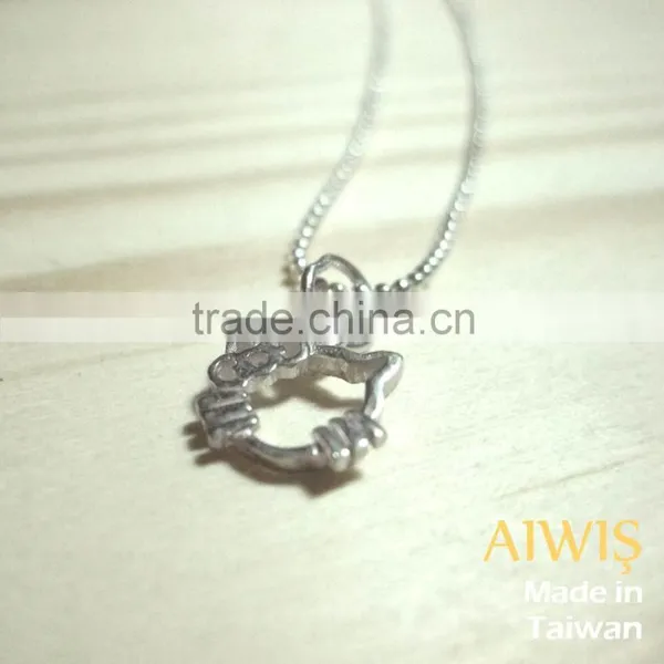 Trend Creative Sliver Cat Necklace New Fashion Jewellery photo-6