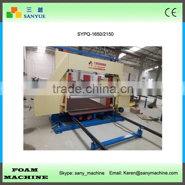 1650mm And 2150mm Width Horizontal Foam Cutting Machine with CE Mark