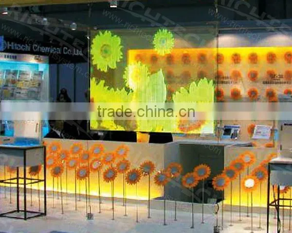 RichTech Transparent Adhesive Rear Projection Filming Quality Choice photo-2