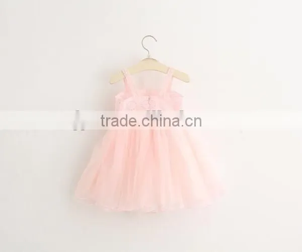 2015 New Baby Girls Chevron Anchor Dress With Headband and Necklace Set photo-3