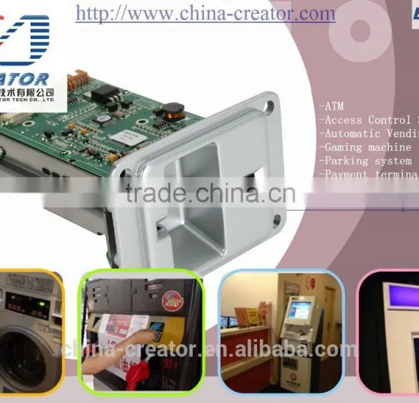 Chip Card RFID Gaming CRT-288 Manual Insert Card Reader photo-4