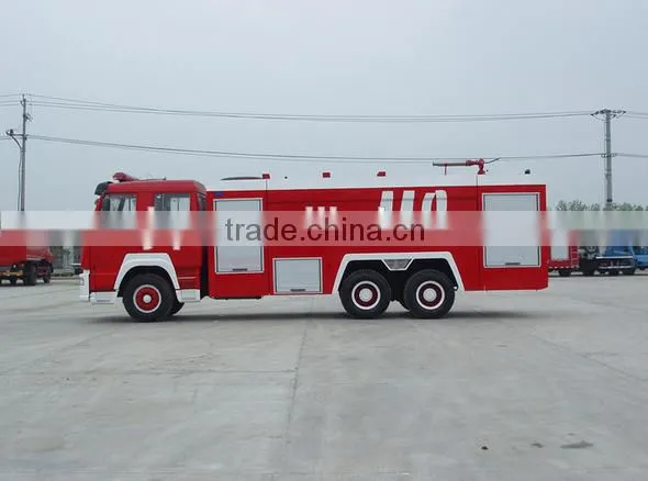 SINOTRUCK STEYR 12-15 m3 Water Tank Fire Truck SINOTRUCK STEYR 6*4 Fire Truck photo-4
