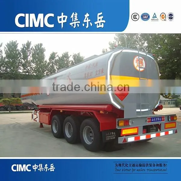 CIMC ISO Standard 3 Axle 50000L Steel Fuel Tanker Semi Trailer Capacity 40 Ton photo-5