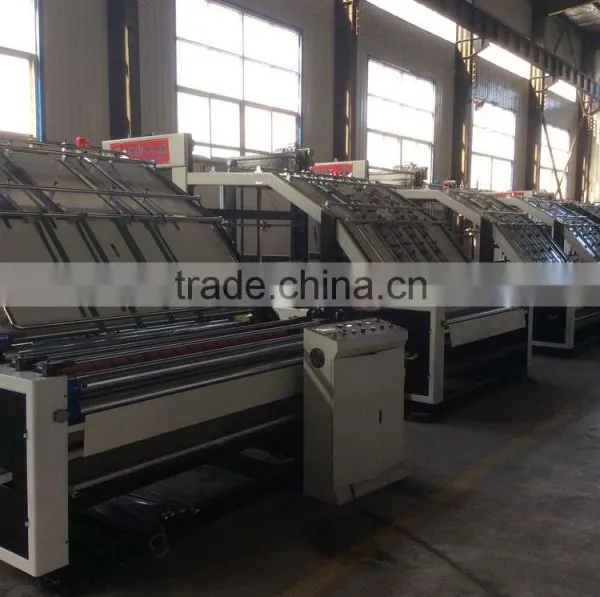 FM Semi-automatic Flute Corrugated Board Paper Laminating Machine photo-2