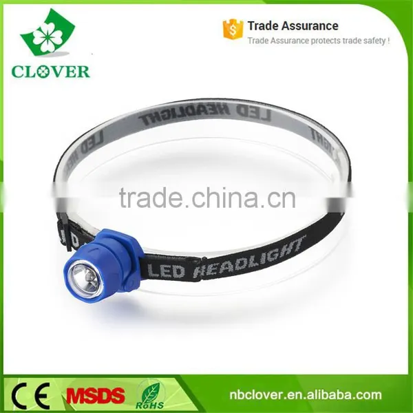 most powerful 30-50LM 3LED brightness plastic mining headlamp led for camping and outdoor