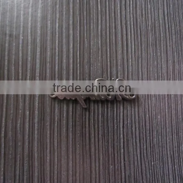 Customized Logo Design for Garments Metal Plate photo-3